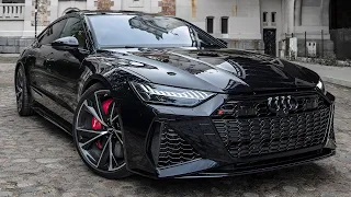 ELEGANT AND STUNNING 2021 AUDI RS7 - BLACKED OUT V8TT 600HP BEAST / MOST BEAUTIFUL CAR EVER?