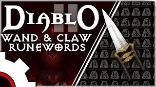 The Few, But Powerful Claw & Wand Runewords - Diablo 2 Resurrected