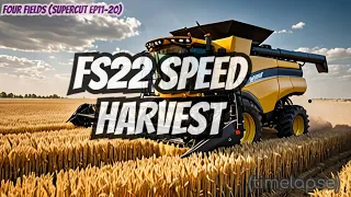 High-speed Farming: FS22 Harvest Time!