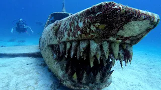 Look What We Found in the British Virgin Islands! | RMS Rhone & SharkPlaneo!