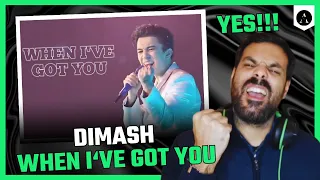 DIMASH - "When I've Got You" - Hong Kong Concert | REACTION | THIS is Different!