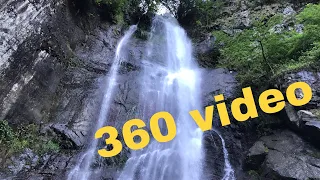 360 video Waterfall Махунцети GEORGIA .