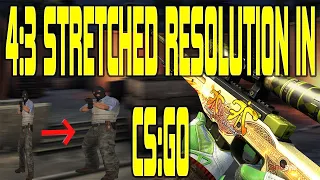 HOW TO PLAY CSGO IN 4:3 STRETCHED RESOLUTION 2023 (easiest way)