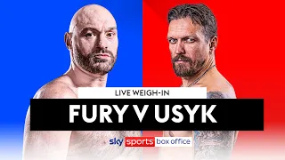 TYSON FURY VS OLEKSANDR USYK! | LIVE WEIGH-IN AND FINAL FACE-OFF 🔥