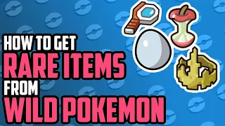 How to Get RARE ITEMS from Wild Pokémon EASY - Pokémon Sword & Shield