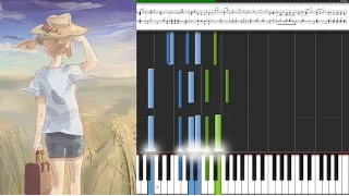 Ryuichi Sakamoto - Bibo no Aozora / Anime Piano Tutorial Sheet Music