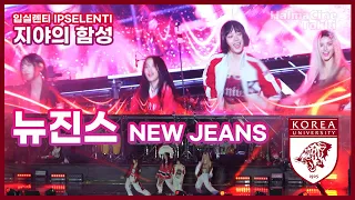 Full ver. [뉴진스 NewJeans] 입실렌티 지야의함성 - 고려대학교응원단 축제