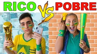 RICO VS POBRE NA COPA DO MUNDO 2018