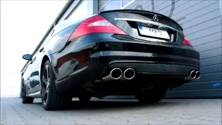 CLS 350 w219 Auspuff / exhaust - Variante / version: sportlich / sportive