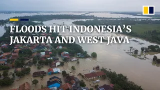 Severe flooding hits West Java and Jakarta in Indonesia