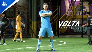 FIFA 22 VOLTA Football | Man City vs PSG ft. Haaland | PS5 Gameplay 4K