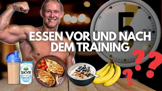 Die BESTE Mahlzeit VOR und NACH dem Training | MUSKELAUFBAU GARANTIERT