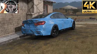 Rebuilding A BMW M4 '14 -Forza Horizon 5 - PXN V9 Steering Wheel GamePlay