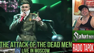 Sabaton - The Attack of the Dead Men (Feat. RADIO TAPOK) "Live In Moscow" (LED Reacts....Holy Cow!)