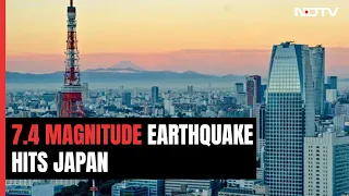 7.4 Magnitude Earthquake Hits Japan, Tsunami Warning Issued