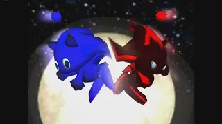 Chao in Space 2 Battle Opening Cutscene (V-Synced Version)