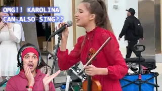 INDIAN REACTION ON "15 Year Old Karolina Protsenko amazed everyone ❤️  Voilà - Violin Cover" (#993)