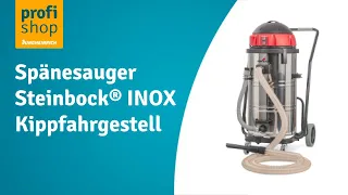 Spänesauger Steinbock® INOX, Kippfahrgestell