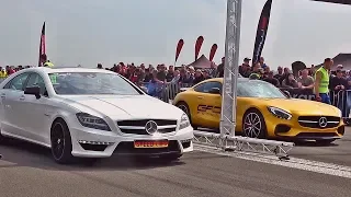 Mercedes-Benz AMG GT-S Brutal Exhaust Sound & Acceleration
