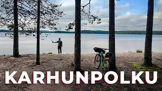 Bikepacking-pyörävaellus Karhunpolulla (140km): Ensimmäinen vaellukseni Itä-Suomen salomailla