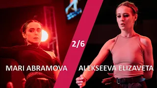 MARI ABRAMOVA VS. ALEKSEEVA ELIZAVETA (FRONT ROW) - 2/6 BATTLE | FRAME UP FESTIVAL XIV