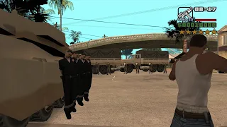 GTA san andreas - Missions with 6 stars wanted level #6