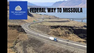 Federal Way, WA to Missoula, MT Timelapse | 2022 Road Trip Day 1