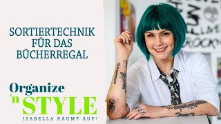 HOW TO: Bücher kategorisieren für mehr Ordnung |  ORGANIZE `N STYLE | sixx