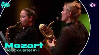 Mozart: Hobokwartet in F - Berlage Saxophone Quartet - Live concert HD