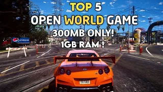 TOP 5 Open World Games For 1𝐆𝐁 𝐑𝐀𝐌 𝐋𝐨𝐰 𝐄𝐧𝐝 𝐏𝐂 Under 300MB |Multiplayer+Offline 2021