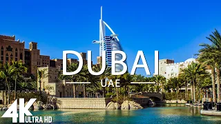 FLYING OVER DUBAI - 4K Drone Film + Music for Stress Relief | Nature Relaxation Ambient