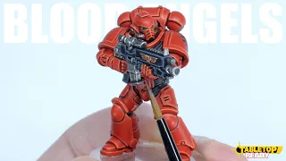 How To Paint Space Marines as Blood Angels for Warhammer 40,000 and highlight them like ‘Eavy Metal