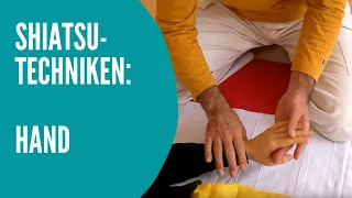 SHIATSU Handbehandlung