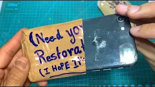 Restoration Destroyed iPhone 8 | Rebuild broken smartphone | New restore broken iPhone 2020