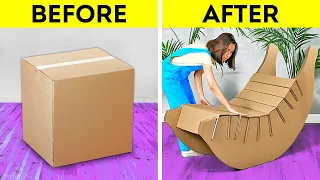Cheap Cardboard DIY Furniture And Home Decor Crafts