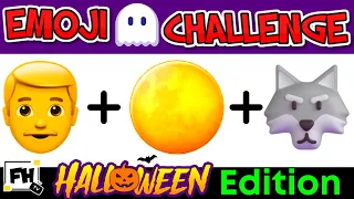 Halloween Emoji Fitness Challenge | Emoji Pictionary Quiz | Fall Kids Brain Break