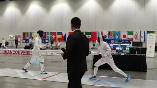 Samuel G-Pelletier (CAN) VS Lan Ming Hao (CHN)