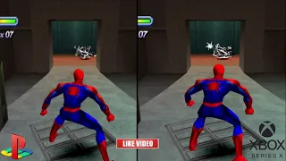 Spider-Man PS1 Vs Xbox Series X