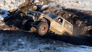 [OFF ROAD] - Nissan Patrol M57 | #topoffroadromania #snow #maxxis #profender4x4