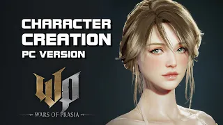 Wars of Prasia - Female Character Creation - Grand Open - Mobile/PC - F2P - KR