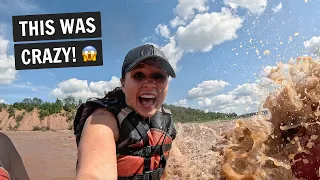 We went TIDAL BORE RAFTING in Nova Scotia (and it was CRAZY! 😱)