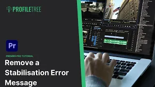 How to Remove a Stabilisation Error Message | Adobe Premiere Pro Tutorial | Ep1 | Adobe Premiere Pro