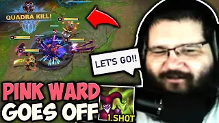 WHEN SHACO CLONE LITERALLY ONE-SHOTS THE ENEMY TEAM! (PINK WARD HARD CARRY)