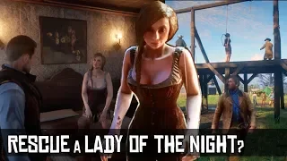 Capturing The Prostitute Then Saving Her From A Hanging In Valentine - Red Dead Redemption 2