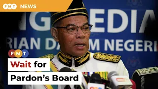 Cabinet was ‘informed’ about Najib’s pardon bid, says Saifuddin