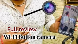 Full details demo video !! Shirt button wifi spy camera !! ORDER NOW 9716009606 , 9821590777