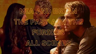The story of Mia and Brian: all scenes from "The Fast and The Furious" (deleted scenes included)