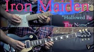 Iron Maiden - "Hallowed Be Thy Name" - Metal Guitar Cover