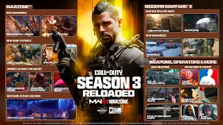 FULL MW3 Season 3 Reloaded Update Road Map! (NEW Events, Trailer, Content & MORE) - Modern Warfare 3