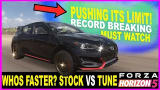 Forza Horizon 5 Hyundai Veloster N 2019 How to Get & Unlock, Stock Sound VS Tune Top Speed DragRace